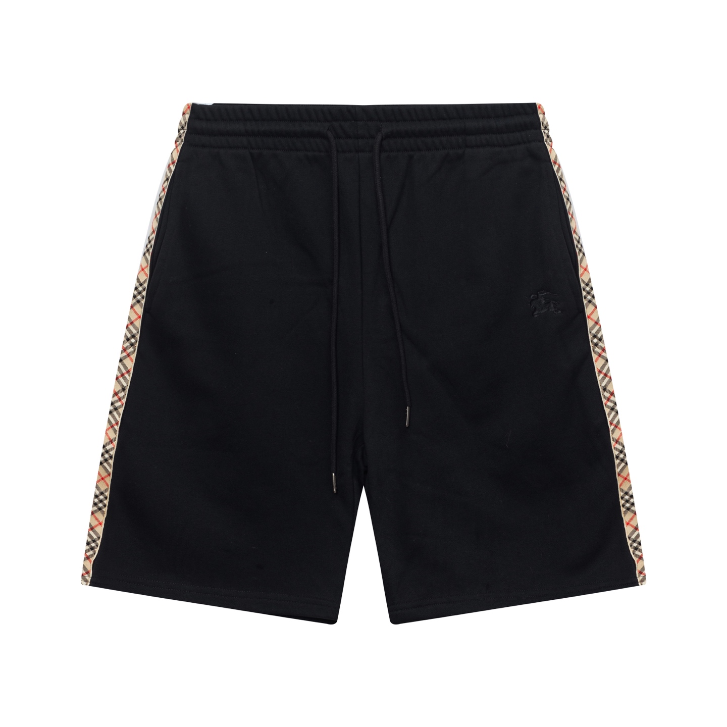 Webbing Patchwork Embroidered Shorts