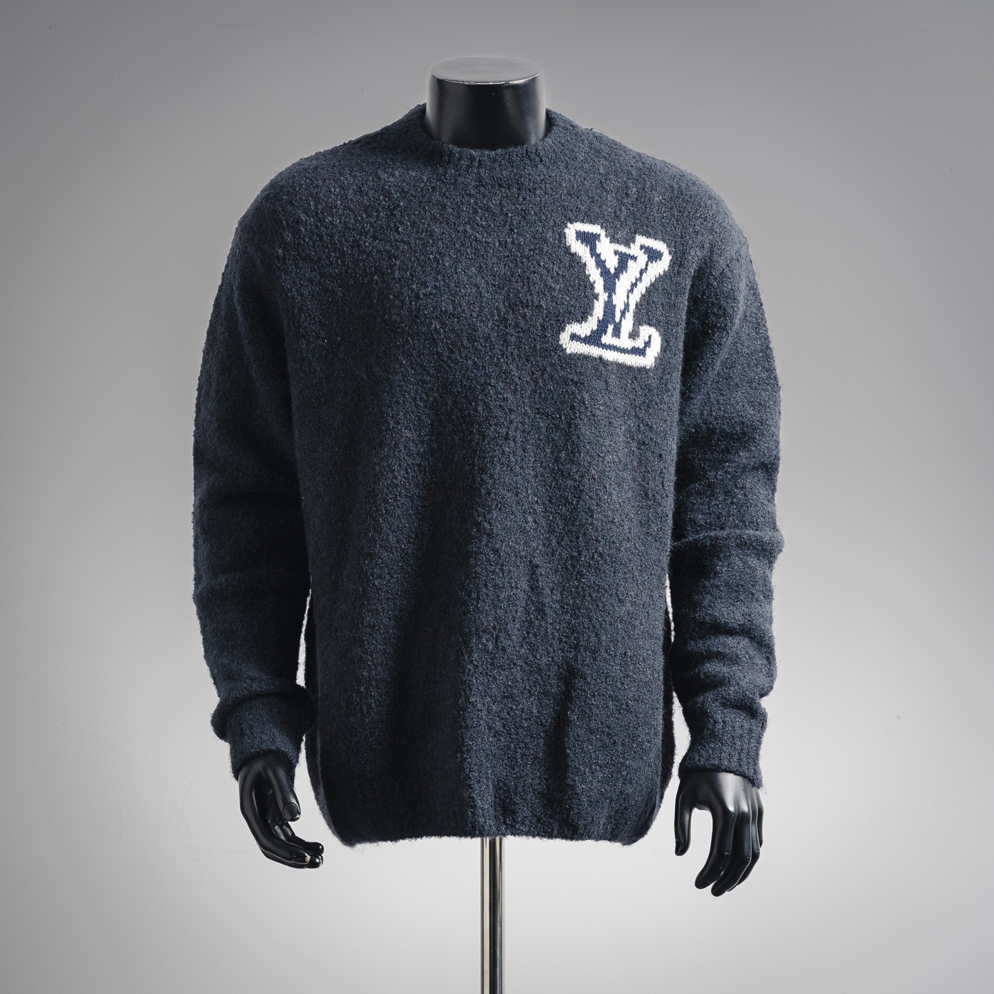 Knitted Crew Neck Sweater