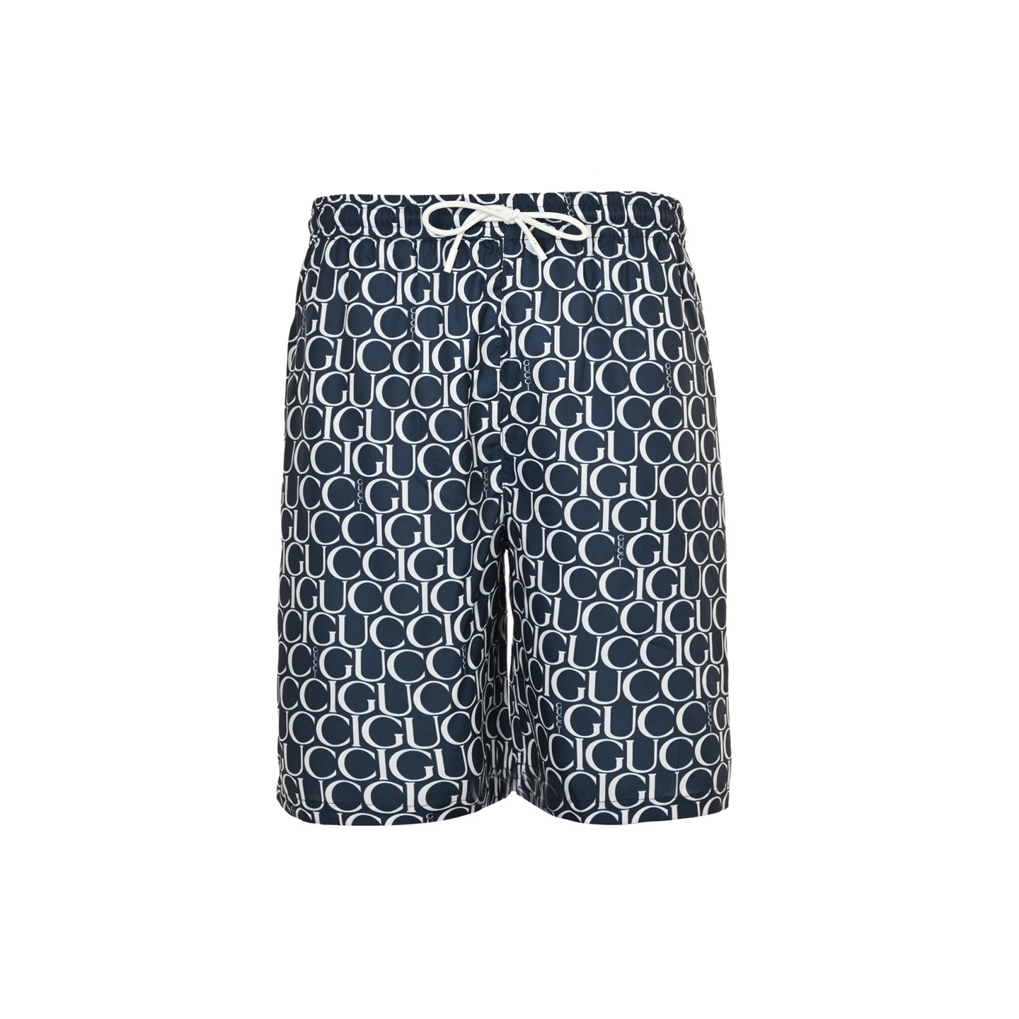 All-over barrage print shorts