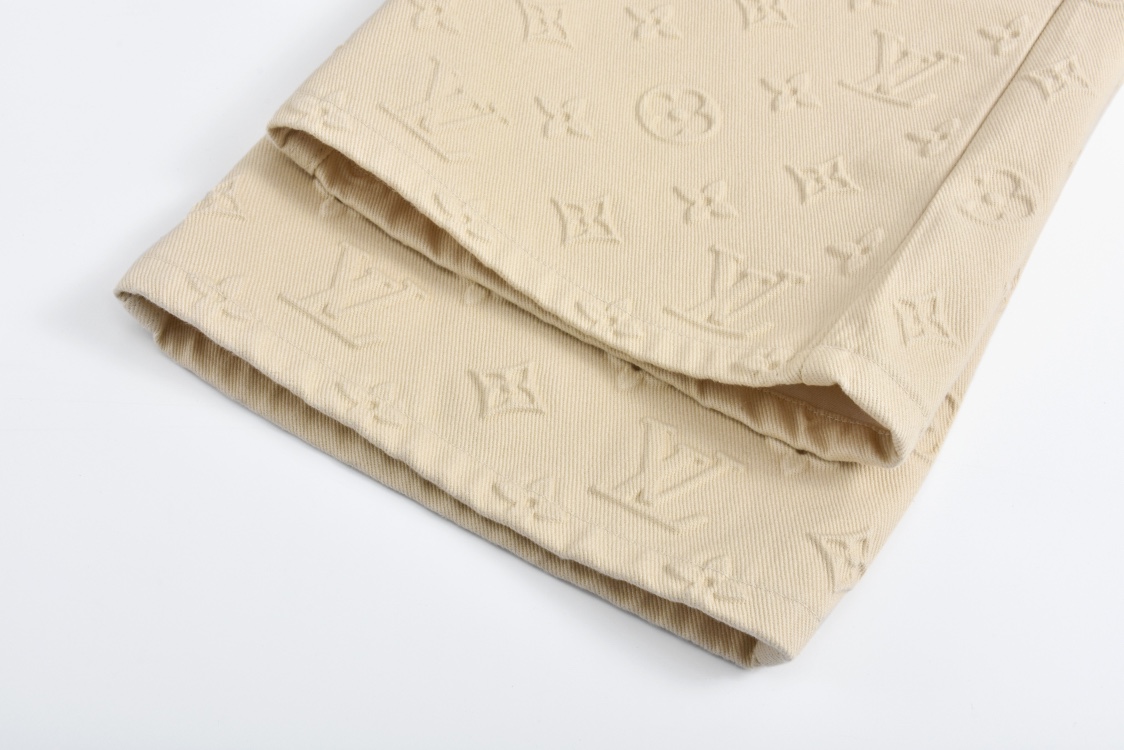 Carpenter All Over Printed Embossed Jeans