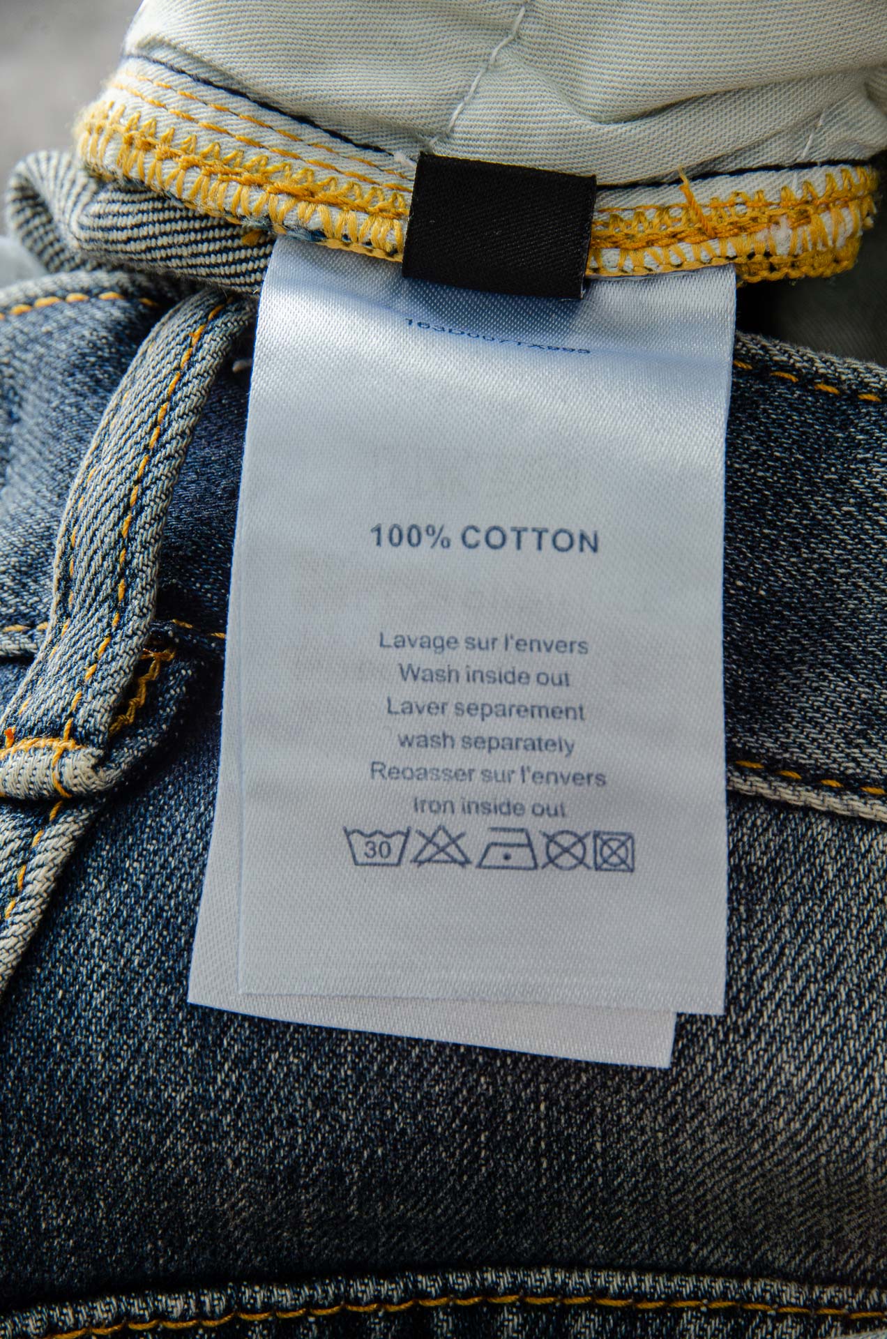 Men's Fashion Straight-Leg Denim Jeans