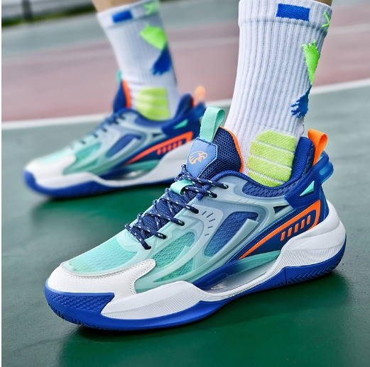 Children's basketball shoes, luminous youth men's sports shoes