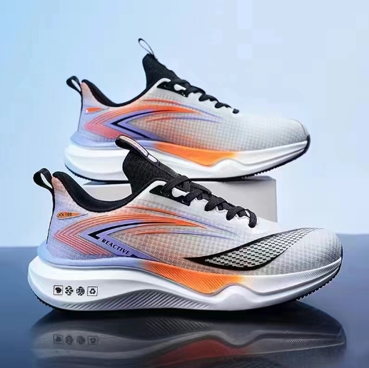 Mesh running shoes, athletic shoes, breathable and shock-absorbing, soft sole, lightweight running shoes