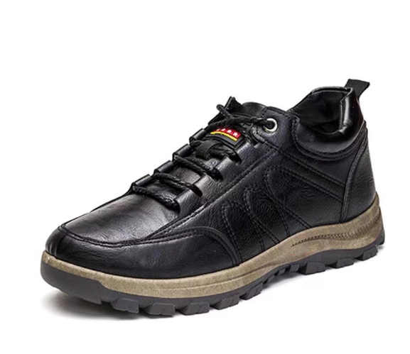 Men's shoes, fashionable leather, comfortable sports shoes, casual outdoor shoes