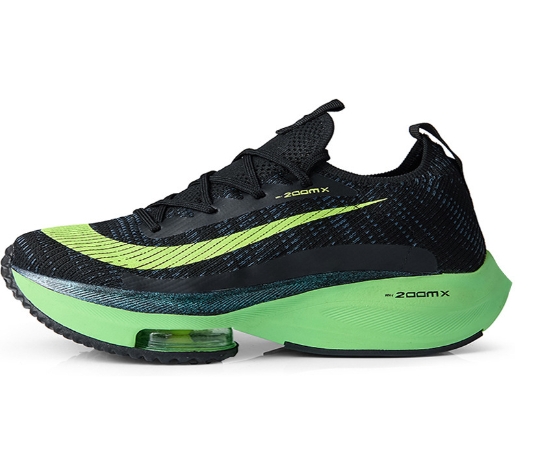 Air cushion cushioning running shoes for men, breathable fly woven sports shoes