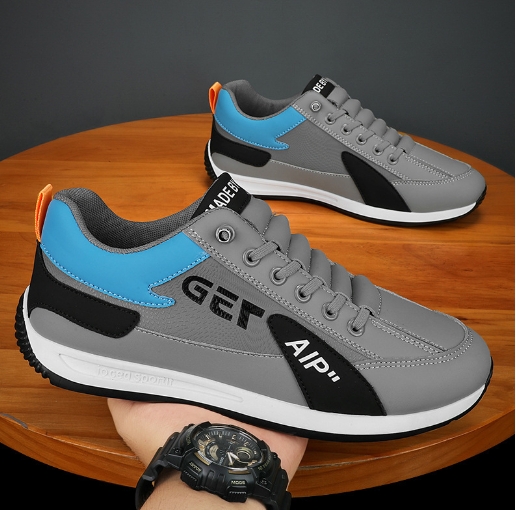 Breathable casual one foot men's trendy versatile board shoes