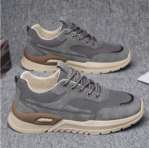 Sports running shoes, mesh surface, casual and simple dad net shoes