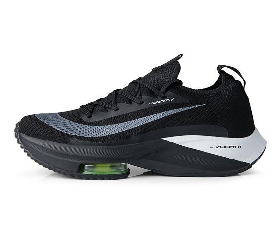 Air cushion cushioning running shoes for men, breathable fly woven sports shoes