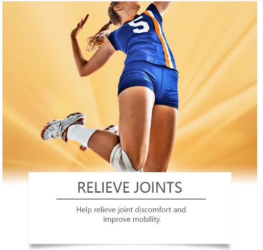 Soothing joint discomfort, knee, lumbar spine, shoulder and neck massage care cream
