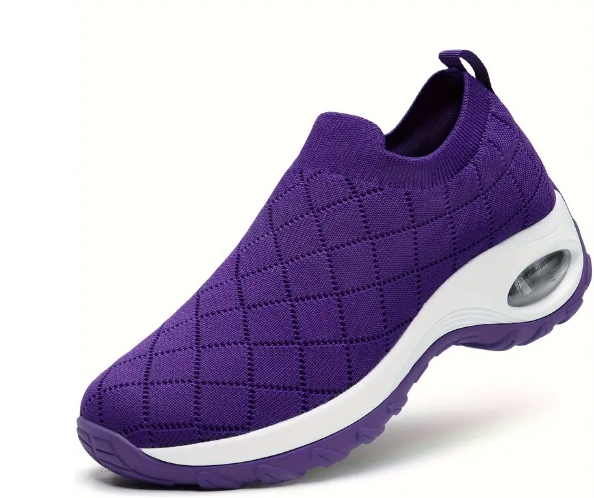 Fly woven socks, one foot casual shoes, breathable and simple air cushion sports shoes