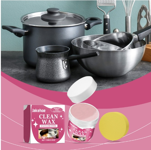 Pot bottom burn marks, polishing, cleaning, stain removal, multi effect cleaning paste