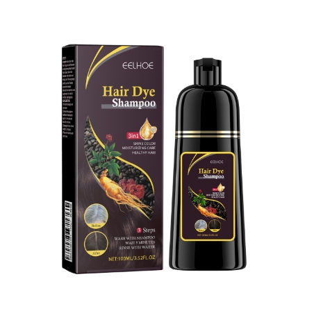 Polygonum multiflorum essence black moisturizing hair smoothing shampoo