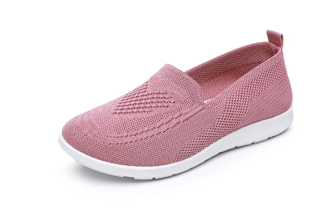 Breathable flat casual shoes for middle-aged and elderly mothers