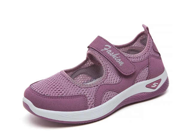 Middle aged and elderly Velcro casual women's shoes shoes for women