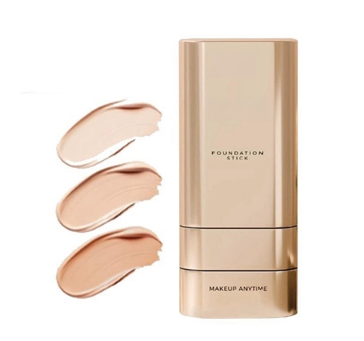 The foundation make-up stick is light and thin, lasting, refreshing, and does not take off makeup