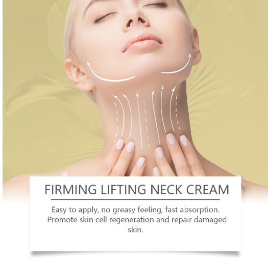 Lift and fade neck wrinkles, deeply nourish and absorb easily, massage and soothe the skin