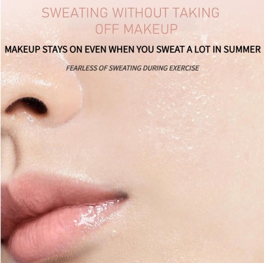 The foundation make-up stick is light and thin, lasting, refreshing, and does not take off makeup