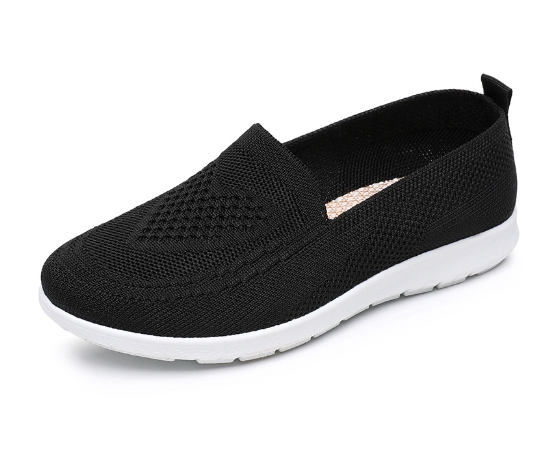 Breathable flat casual shoes for middle-aged and elderly mothers