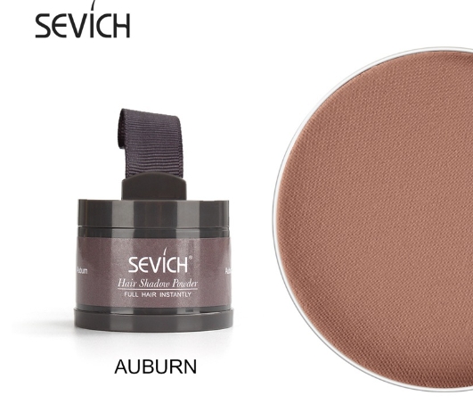 Thin hair covering powder on forehead, hair grooming, hairline filling, forehead hairline filling
