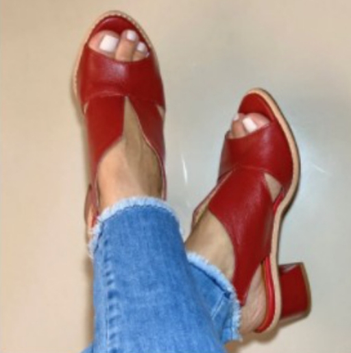 Fashionable Fish Mouth High Heels Women's Shoes Elegant Breathable Sandals Trendy