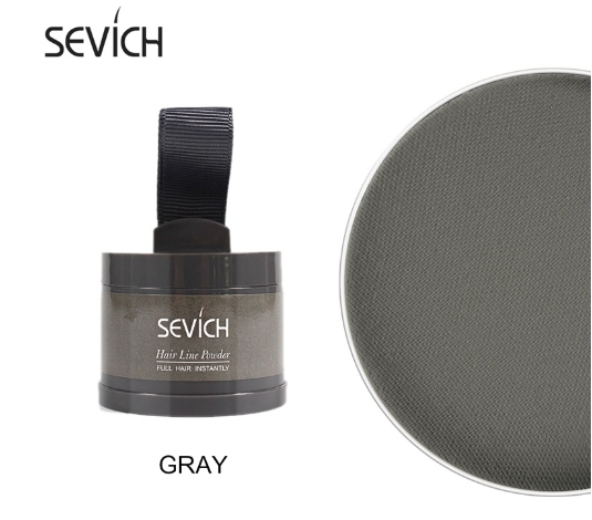 Thin hair covering powder on forehead, hair grooming, hairline filling, forehead hairline filling