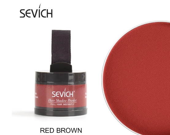Thin hair covering powder on forehead, hair grooming, hairline filling, forehead hairline filling