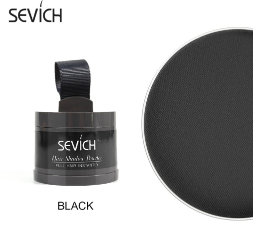 Thin hair covering powder on forehead, hair grooming, hairline filling, forehead hairline filling