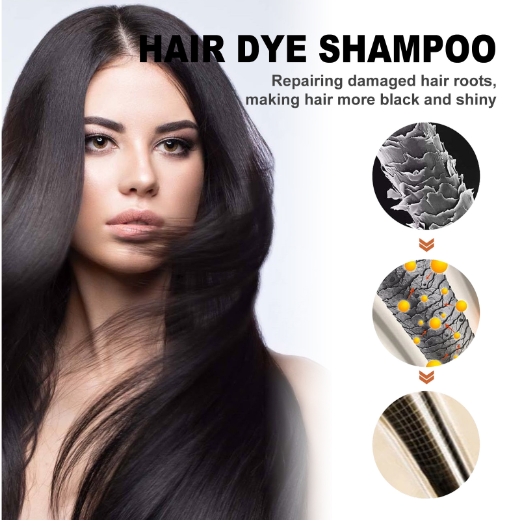 Polygonum multiflorum essence black moisturizing hair smoothing shampoo