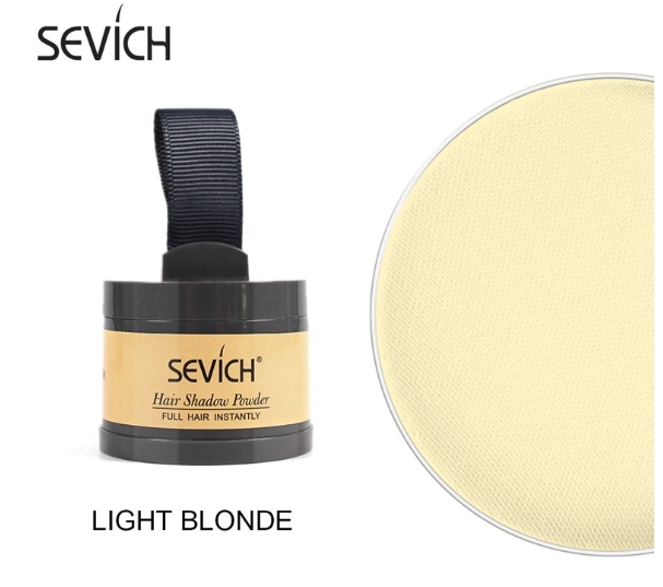 Thin hair covering powder on forehead, hair grooming, hairline filling, forehead hairline filling
