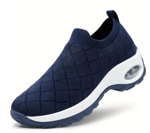 Fly woven socks, one foot casual shoes, breathable and simple air cushion sports shoes