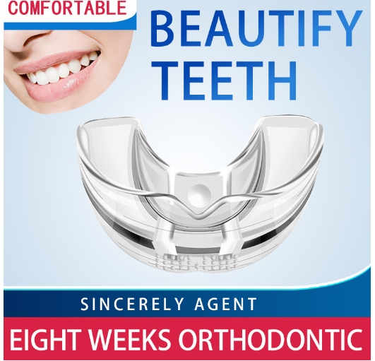 Orthodontics with invisible transparent braces for correcting malformed teeth