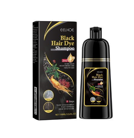 Polygonum multiflorum essence black moisturizing hair smoothing shampoo