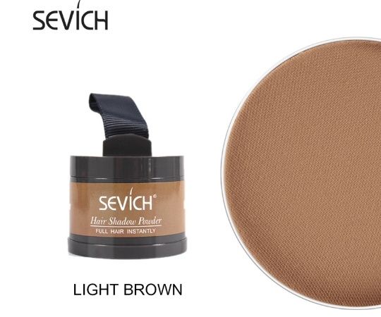 Thin hair covering powder on forehead, hair grooming, hairline filling, forehead hairline filling