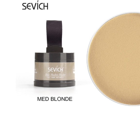 Thin hair covering powder on forehead, hair grooming, hairline filling, forehead hairline filling