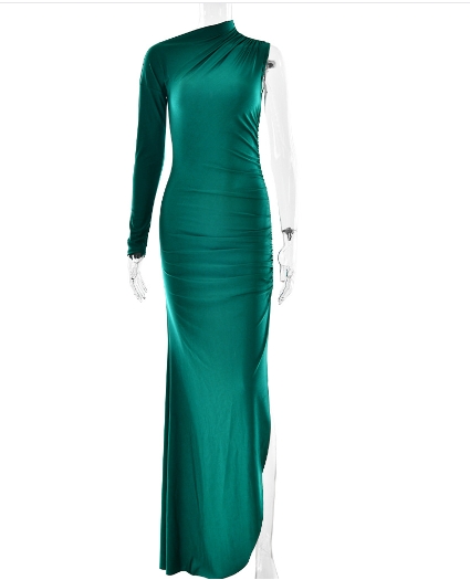 Pure desire sleeveless spicy girl pleated slim fit coat with a dress underneath