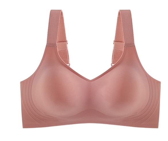 Latex 3D jelly soft support gathered underwear women's seamless one-piece