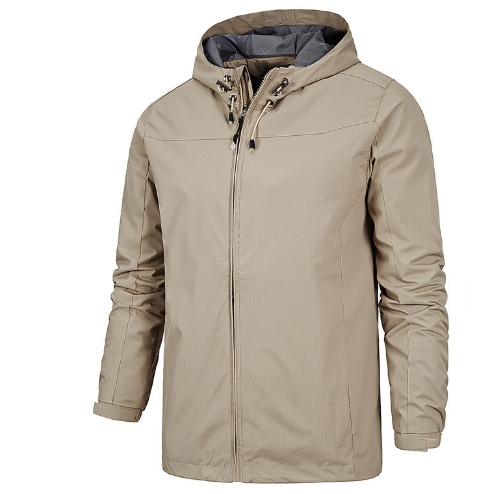 Hooded jacket, outdoor casual loose oversized jacket, couple's windbreaker