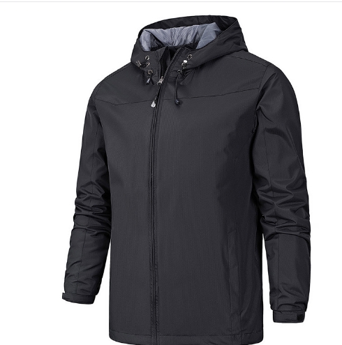 Hooded jacket, outdoor casual loose oversized jacket, couple's windbreaker