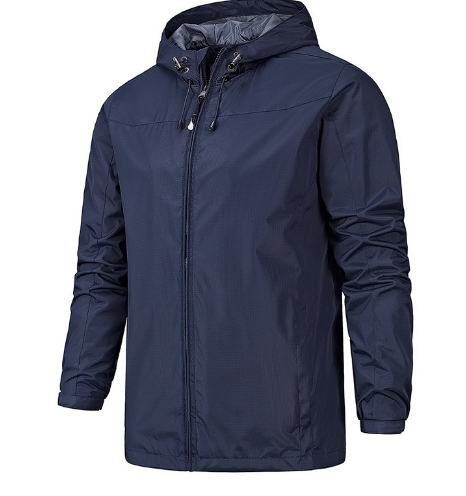 Hooded jacket, outdoor casual loose oversized jacket, couple's windbreaker
