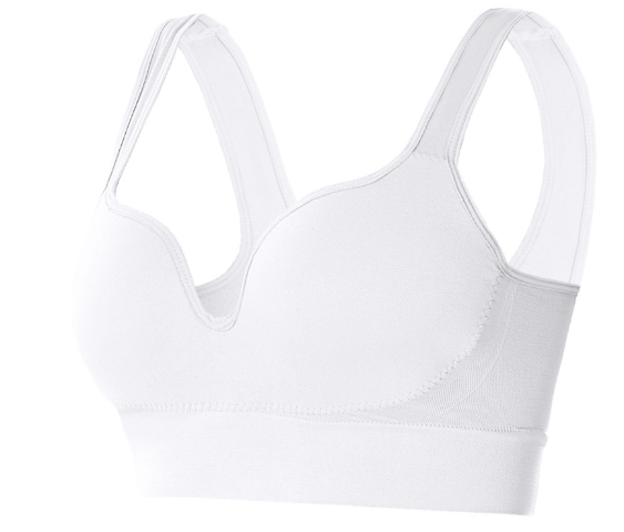Mesh mesh breathable sports bra yoga fitness plus plus fat hollow back without steel ring underwear