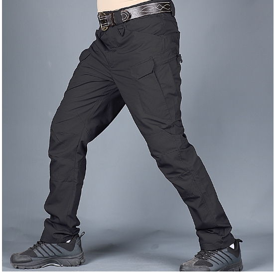 Outdoor tactical camouflage pants for male army fans, waterproof and wear-resistant pants