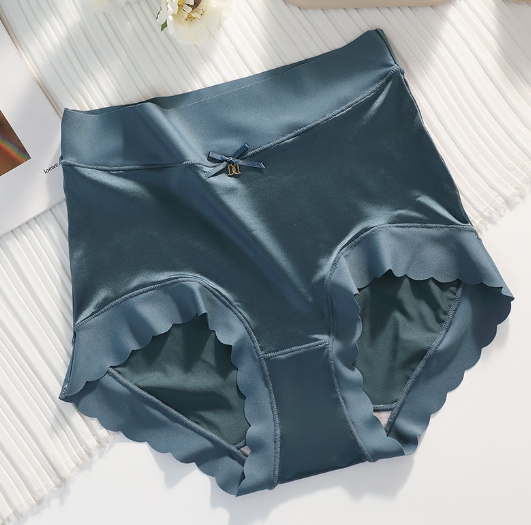 Pearl French Retro Silk, Mulberry Silk, High Waist Ice Silk, Quick Drying Underwear for Women