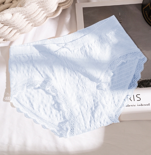 Middle waist graphene pure cotton antibacterial grade seamless sexy underwear