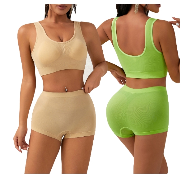 Comfortable exercise yoga shockproof bra, no trace, anti glare and beautiful vest