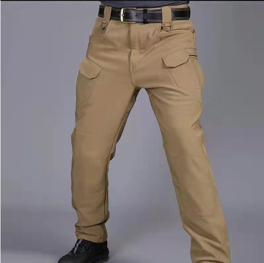Outdoor tactical camouflage pants for male army fans, waterproof and wear-resistant pants