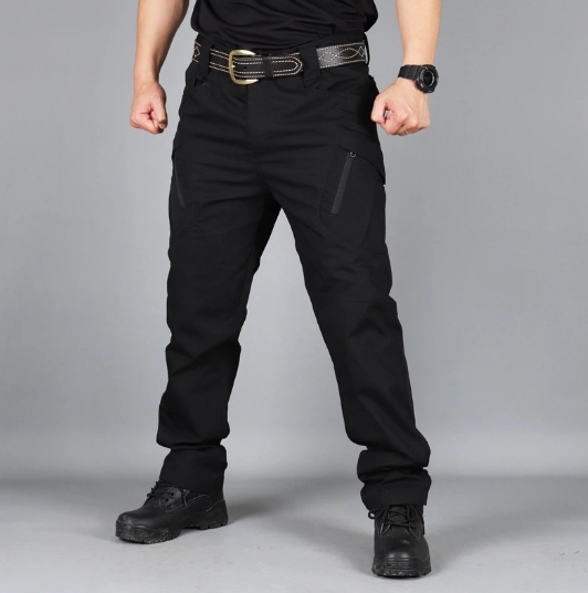 Outdoor tactical camouflage pants for male army fans, waterproof and wear-resistant pants