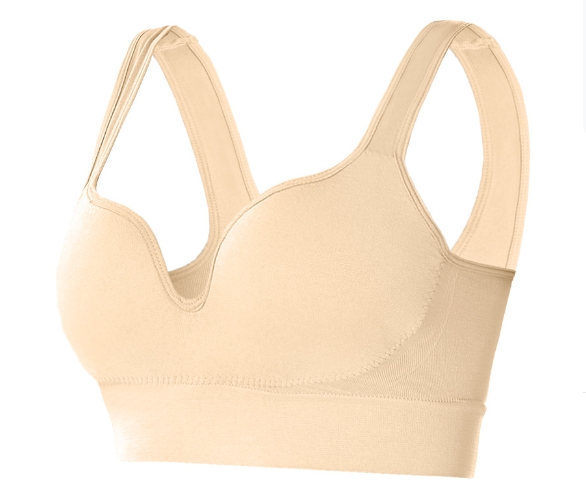 Mesh mesh breathable sports bra yoga fitness plus plus fat hollow back without steel ring underwear