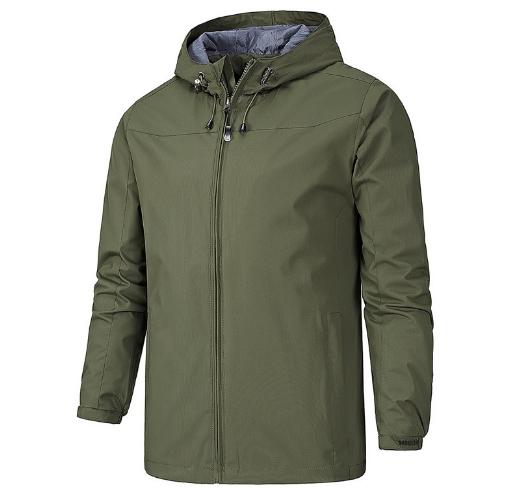Hooded jacket, outdoor casual loose oversized jacket, couple's windbreaker
