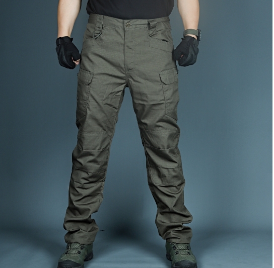 Outdoor tactical camouflage pants for male army fans, waterproof and wear-resistant pants