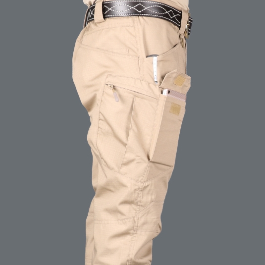 Outdoor tactical camouflage pants for male army fans, waterproof and wear-resistant pants
